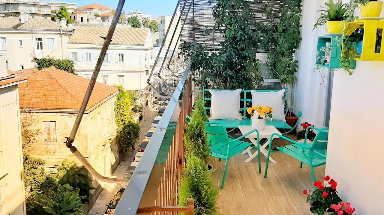 Aay- Best Corfu Town & Sea Apart 2Bedroom Renovated + Lift / Comfy&Design+Wifi Exteriér fotografie