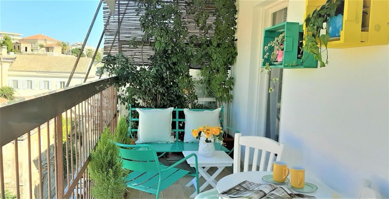 Aay- Best Corfu Town & Sea Apart 2Bedroom Renovated + Lift / Comfy&Design+Wifi Exteriér fotografie
